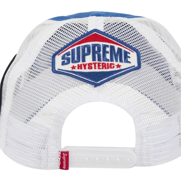 FW24 DEADSTOCK SUPREME X VANSON X HYSTERIC GLAMOUR TRUCKER HAT - Picture 3 of 8